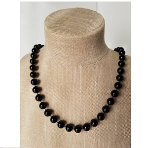 Collar llamativo de cuentas ovaladas amarillas de resina gruesa, cadena ajustable plateada, joyería clásica de moda unisex para uso diario informal. - Product Image 2