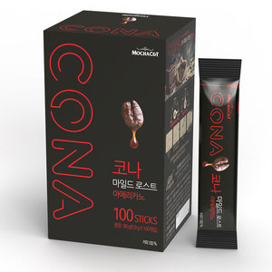 [MOCHA] CONA Torréfaction Légère avec Crème Non Laitière & Mélange de Poudre de Café Instantané Torréfié Professionnel Durable en Stick - Product Image 1