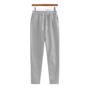 กางเกงจ็อกเกอร์ใส่สบายมีกระเป๋าลึกและสายรัดเอวนุ่มเหมาะสำหรับนอกสถานที่แบบลำลองและใส่วิ่งทุกวันสำหรับผู้หญิง - Product Image 1