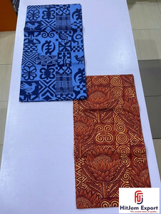 Tela africana estampada en cera de Senegal y Ankara 100% algodón de primera calidad al por mayor para prendas de moda femeninas, proyectos de artesanía y exportación - Product Image 4