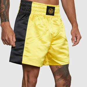 Shorts de boxe légers, confortables, de haute qualité, en polyester/nylon, séchage rapide, taille élastique, fabriqués au Pakistan pour la vente en ligne - Product Image 5