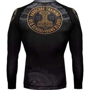 Custom Graphic Rashguard BJJ No Gi MMA <b>Compression</b> Long Sleeve Training Quick Dry Performance Gym - Product Image 2