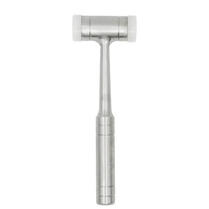 Martillo Ortopédico de 15.9 cm con Mango de Acero Inoxidable y Cabeza de Nailon, Instrumento Quirúrgico Manual para Uso Ortopédico - Product Image 6