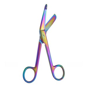 Hosanna Surgical Best Quality Violet Color Nurse Stainless Steel Lister Bandage Scissors CE Certified Surgical Use Class I - Product Image 1