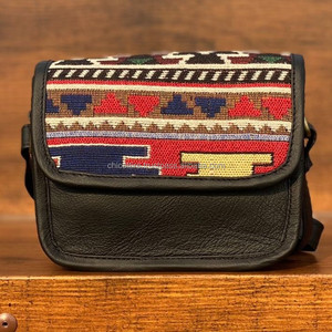 New Handmade Hot Sale Jacquard Suede Leather Fringe Sling Bag Multi Use New Vintage Design Crossbody Bag Cheap Rate Bulk Product - Product Image 3