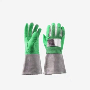 Gants de sécurité robustes en cuir pleine fleur grainé avec doublure en coton aluminisé et construction en Para Aramid - Product Image 3
