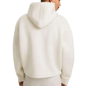 Sudadera con capucha de lujo de alta calidad estilo y2k, sudaderas lisas 100% algodón, forro polar, sudadera pesada para hombre - Product Image 2