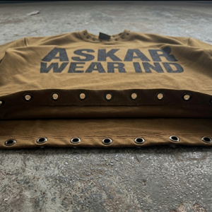 เสื้อยืดครอปแขนสั้นพิมพ์ลายขายส่ง ทรงโอเวอร์ไซส์ สวมใส่สบาย ระบายอากาศได้ดี ผลิตจากผ้าฝ้ายออร์แกนิคที่ยั่งยืน แฟชั่นแนวสตรีท - Product Image 3