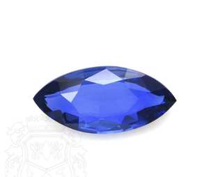 Zafiro Azul de Alta Calidad en Forma de Marquesa, Gema Suelta, Tamaños Personalizados para Diseño y Elaboración de Joyería Fina - Product Image 1