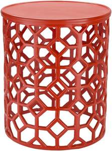 Magnifique table d'appoint en métal, fabriquée avec des matériaux robustes offrant un support fiable pour les essentiels quotidiens - Product Image 5