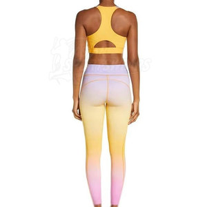 Conjuntos de Yoga Personalizados para Mujer, Tejido Elástico Premium, Dos Piezas, Ecológicos, Transpirables, Ropa Deportiva - Product Image 2