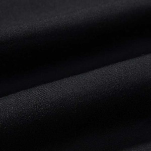 Sudadera de Cuello Redondo para Hombre, Manga Raglán, Color Negro y Amarillo, Corte Regular, Algodón French Terry, Informal, Otoño - Product Image 2