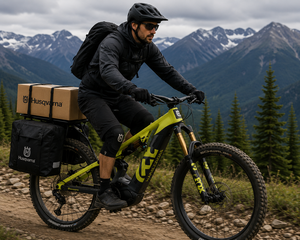 Achetez 2026 Husqvarnas Hard Cross HC5 avec sacs et boîtes de vélo, prêts à être expédiés - Product Image 3