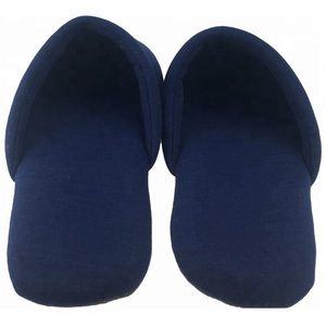 Wholesale Affordable Blue Terry Close Toe Hotel Guest Slippers Luxury Travel <b>Portable</b> Hotel Slippers Disposable <b>Bath</b> Slipper - Product Image 4