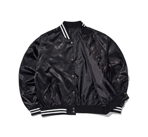 Por encargo razonable hombres béisbol satén Varsity chaqueta Top tendencia gran oferta hombres chaqueta para hombres - Product Image 2