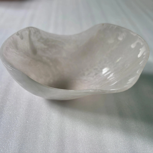 Contemporary resin fruit <b>bowl</b> Elegant artistic pattern <b>bowl</b> Resin salad serving <b>bowl</b> Decorative <b>snack</b> <b>bowl</b> for home - Product Image 2