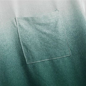 Última Novedad al por Mayor: Camiseta Casual de Hombre con Diseño Degradado Tie-Dye, Ajuste Regular, 100% Algodón Tejido, Manga Corta, Personalizada - Product Image 5