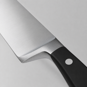 Cuchillo de Chef Hecho a Mano con Hoja de Acero Inoxidable, Mango de Madera y Funda de Cuero, Cuchillo para Exteriores - Product Image 3
