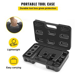 Kit Crimpatore Manuale per Tubi A/C 7843B, Utensile Portatile per Tubi dell'Aria con 4 Matrici # 6 # 8 # 10 # 12) per Riparazione e Cablaggio - Product Image 6