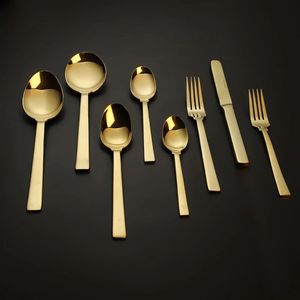 Commercial Grade Stainless Steel <b>Flatware</b> Set Designed For Restaurant Hotel Catering Kitchen And Everyday Family Dining - Product Image 2