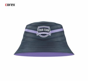 Custom <b>Bucket</b> <b>Hat</b> Polyester Mesh Unisex Outdoor Casual Spring Summer Adult Heat Transfer Printing Front Logo - Product Image 5