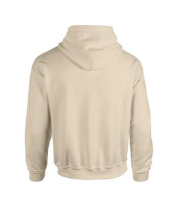 เสื้อฮู้ดผู้ชายสีเหลืองนีออน ทรงปกติ สีพื้น ผ้าฝ้ายเฟรนช์เทอร์รี่ สวมใส่สบายๆ สำหรับฤดูใบไม้ร่วง - Product Image 6