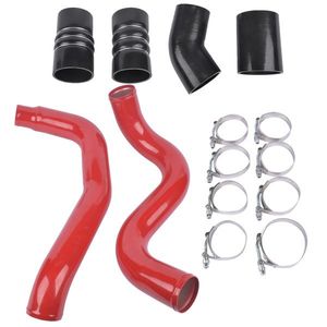 Turbo Intercooler Pipe Boot Kit in Red for Ford Excursion F 250 F 350 F 450 F 550 Powerstroke 6.0L 2003-2007 Models - Product Image 5