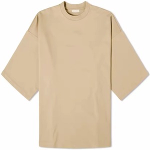 เสื้อยืดโอเวอร์ไซส์ผู้ชาย ผ้าฝ้าย 100% แขนสั้น คอกลม ทรงวินเทจ สตรีทแวร์ สกรีนโลโก้ได้ - Product Image 4