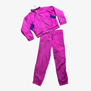 Women's Pink <b>Tracksuit</b> Set Full Length Drawstring Closure Side Pockets Quick Dry Sporty Style Lightweight Polyester Spring Wear - Product Image 1