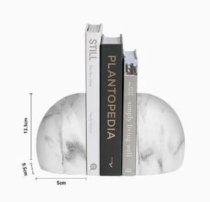 Hot Selling Creamic <b>Book</b> Ends Ceramic for Shelves Heavy Duty Bookends for Shelves Heavy <b>Books</b> <b>Library</b> School Gift Purpose - Product Image 4