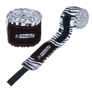 Impresión de logotipo personalizado, precio al por mayor, vendas de mano impresas personalizadas para levantamiento de pesas, vendas de mano ligeras para boxeo - Product Image 1