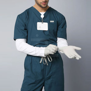 Wholesale Men Medical Scrub Uniform Healthcare Workwear Nursing <b>Suit</b> Hospital Doctor Clothing - Product Image 4