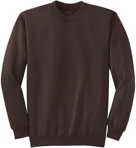Sudadera de algodón para hombre, cuello redondo, forro polar grueso, fabricante de impresión personalizada - Product Image 4