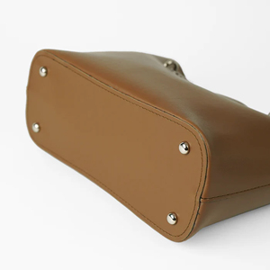 Sacs fourre-tout en cuir véritable pour femmes de qualité supérieure, imperméables, avec fermeture à glissière, couleurs et tailles personnalisables, doublure en toile - Product Image 3
