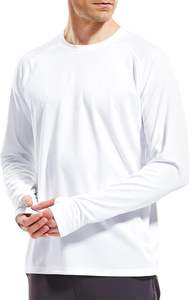 Camisa de Pesca para Hombre, Cuello Redondo, Corte Regular, Manga Corta, Color Sólido, Protección UV, Secado Rápido, Absorción de Humedad - Product Image 4