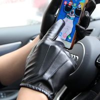 Перчатки Royal Leather Works: Модные унисекс-перчатки из натуральной кожи с защитой от УФ-излучения, водонепроницаемые, совместимые с сенсорными экранами, для активного отдыха