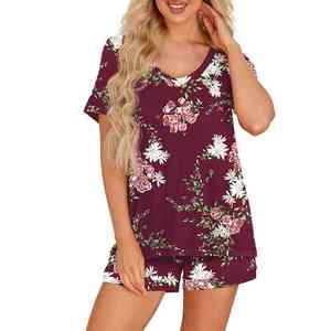 Conjunto Casual de Verano para Mujer, Camiseta sin Mangas de Mezcla de Algodón con Pantalones Cortos de Cintura Elástica - Product Image 4