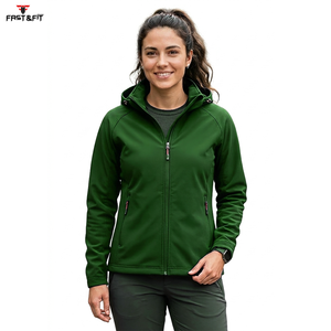 Wholesale Supplier <b>Lightweight</b> 100% Polyester Printed Eco-Friendly Winter Waterproof Softshell <b>Jacket</b> for Hiking and Training - Product Image 1