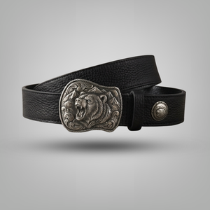 Cinturón de Cuero Vintage con Hebilla de Moda, Venta al por Mayor, Cinturón de Cuero de Grano Completo Ligero para Hombre, Color Sólido Personalizado de Primera Calidad - Product Image 1