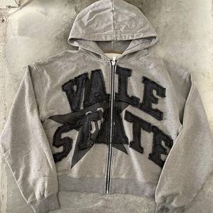 Men's Cotton Fleece Puff Print <b>Hoodie</b> Premium Oversized Casual Sweatshirt for Private Label Clothing Production - Product Image 6