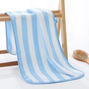 Luxury <b>Stripe</b> <b>Towel</b> Crafted from Premium Soft Material <b>Stripe</b> <b>Towel</b> Provides Fast Drying Excellent Absorption and Comfortable - Product Image 5