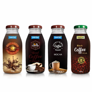 Café Vietnamita Premium Listo para Beber en Botella de Vidrio de 250ml, Fabricante y Proveedor de Bebidas de Café de Marca Privada OEM para Exportación - Product Image 1
