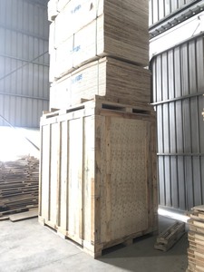Solid Plywood Wooden <b>Crate</b> <b>Stackable</b> Durable Transport Package for Storage or Export/ Knock Down Kit Fumigated Box - Product Image 3