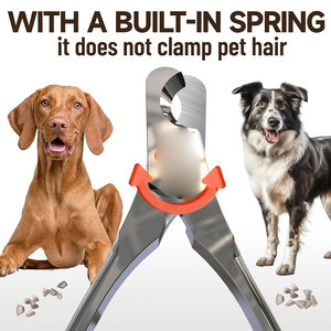 Special Stainless Steel <b>Dog</b> Nail Cutter Spring Style Dip Handle Veterinary Instrument Pet Nail <b>Scissors</b> Animal Nail Clipper <b>Dogs</b> - Product Image 6