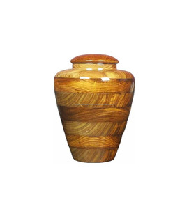 SWH Arabian Style Wooden Cremation Funeral Urn <b>Box</b> <b>for</b> Adult Human <b>Ashes</b> Keepsake Memorial Monument - Product Image 6