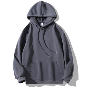 Sweat-shirt à capuche léger en mélange de coton à manches longues pour le sport et les activités de plein air - Product Image 5