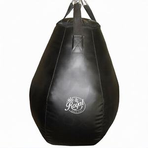 กระสอบทรายชกมวยหนักสำหรับชกมวยมวยไทยและการฝึกออกกำลังกาย MMA ทำจากหนัง PU ออกแบบโลโก้ได้ตามต้องการ - Product Image 1