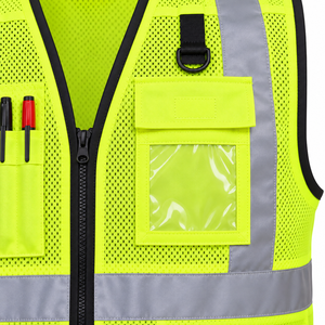 Gilet de sécurité électrique haute visibilité, vêtement de travail réfléchissant, vêtements de protection pour les travailleurs de maintenance, haute visibilité - Product Image 5