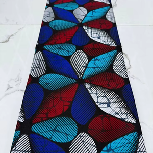 Tela de Algodón 100% con Estampado Africano Premium, Diseños Personalizados, Marca Personalizada, Producción de Prendas, Textil OEM de Tanzania - Product Image 1