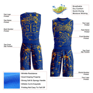Tenues de basketball personnalisées tendance à faible MOQ – Ensemble de vêtements de sport respirants pour le basketball - Product Image 5